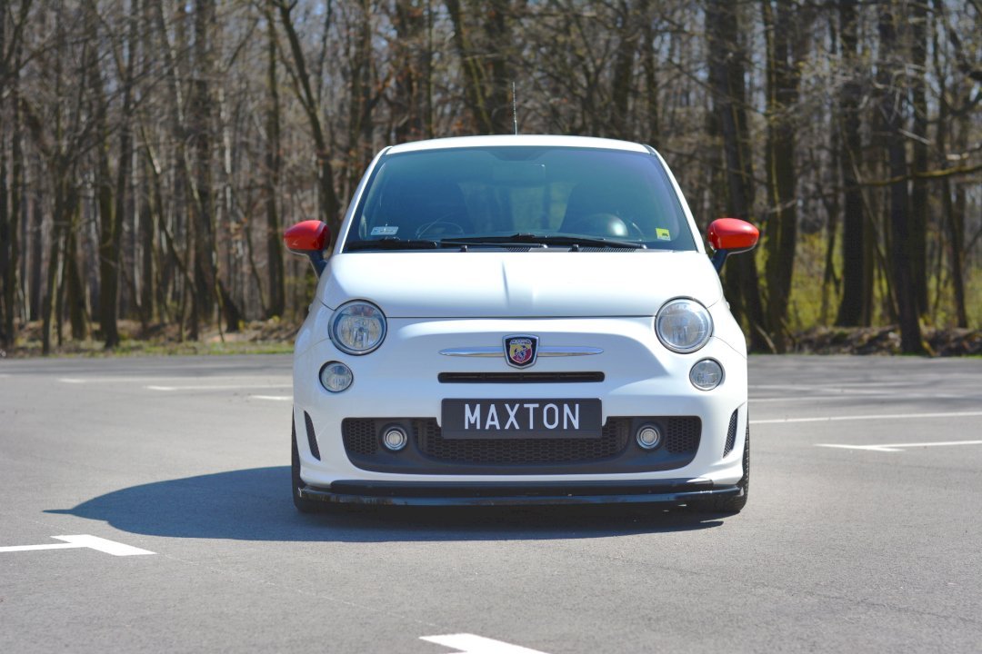 MAXTON DESIGN FRONT SPLITTER V.2 FIAT 500 MK1 ABARTH (2008-2016) - TMC Motorsport