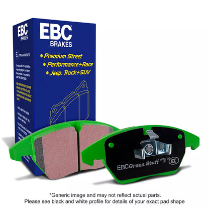 Abarth 500 / 595 / 695 EBC Front Brake Pads for Brembo Calliper - Abarth Tuning