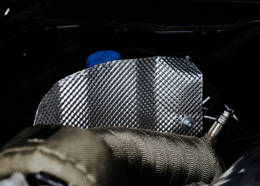 Funk Motorsport THICK Aluminium Barrier Heat shield 0.5mm Thick sheet - Abarth Tuning