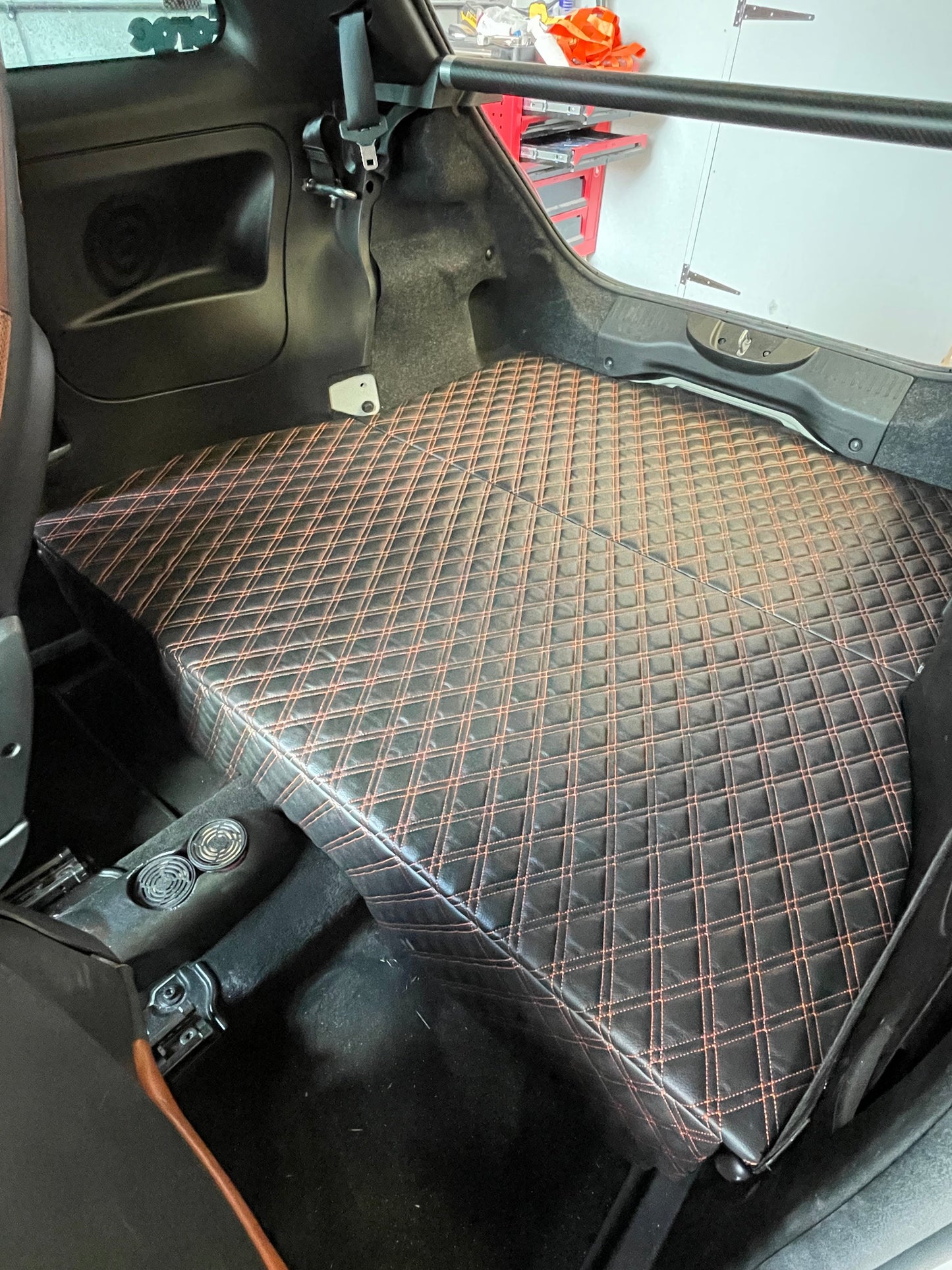 TMC Motorsport Luxury Complete Rear Seat Delete Kit for Abarth 500/595/695