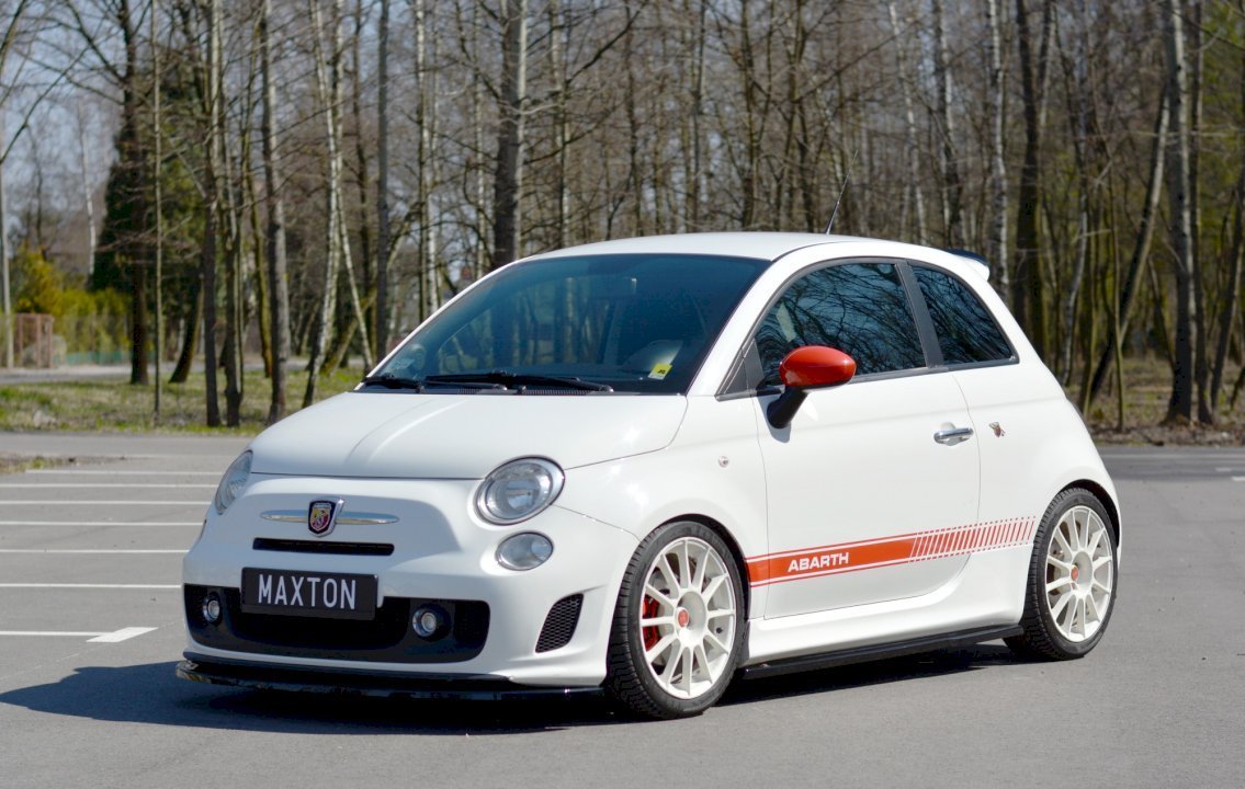 MAXTON DESIGN SIDE SKIRTS SPLITTERS FIAT 500 MK1 ABARTH (2008-2016) - TMC Motorsport