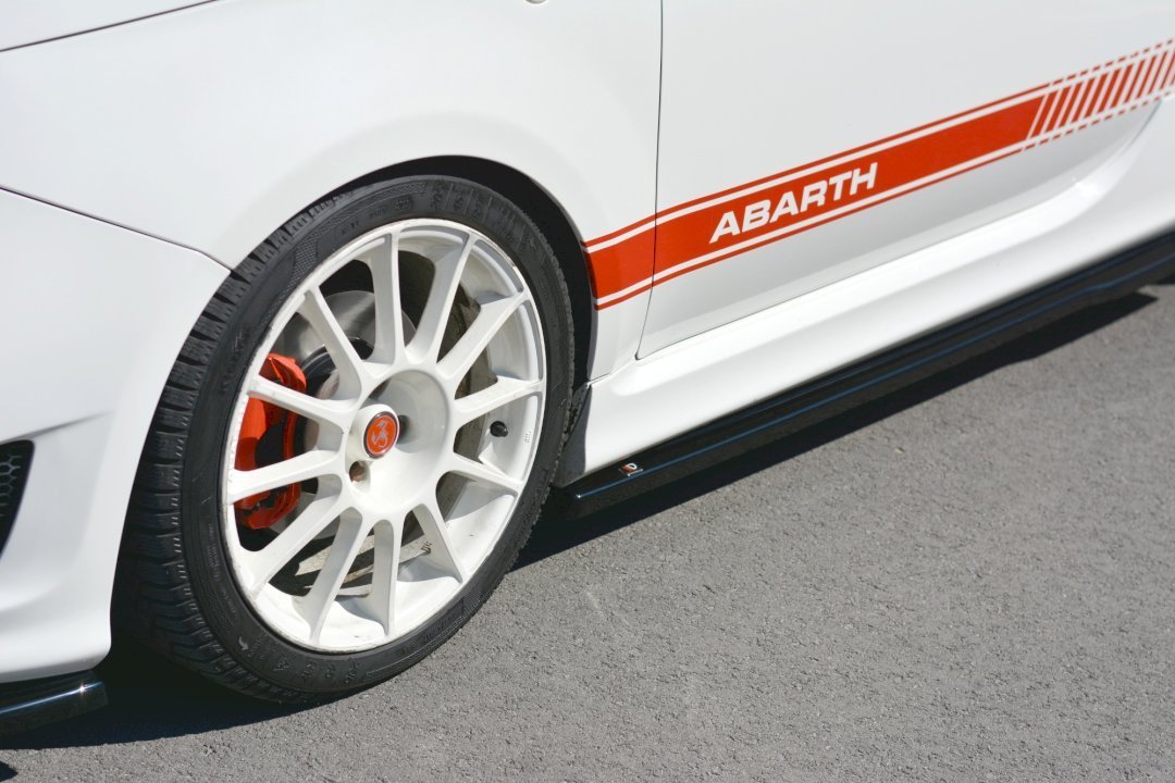 MAXTON DESIGN SIDE SKIRTS SPLITTERS FIAT 500 MK1 ABARTH (2008-2016) - TMC Motorsport