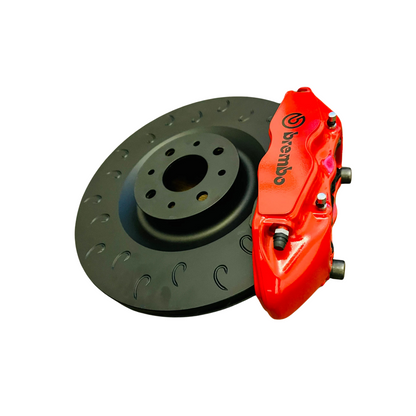 330mm Abarth Big Brembo 4 Pot Front Brake Kit for Abarth 500 / 595 / 695 - Abarth Tuning