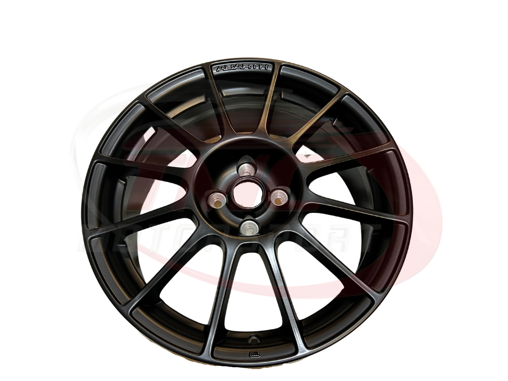 Genuine Abarth 500 / 595 / 695 Esseesse Alloy Wheel - Matt Black - Abarth Tuning