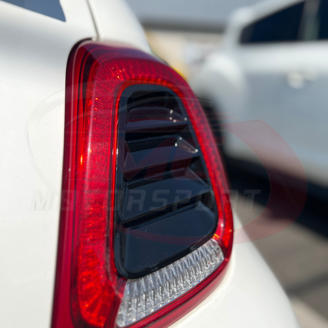 Abarth 595 Series 4 Rear Vent Style Light Inserts - Various Options - Abarth Tuning
