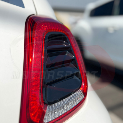 Abarth 595 Series 4 Rear Vent Style Light Inserts - Various Options - Abarth Tuning
