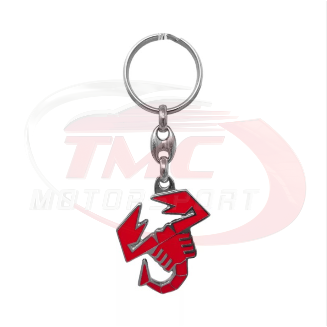 Abarth Scorpio Metal Keyring