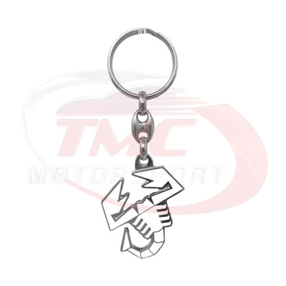 Abarth Scorpio Metal Keyring - Abarth Tuning