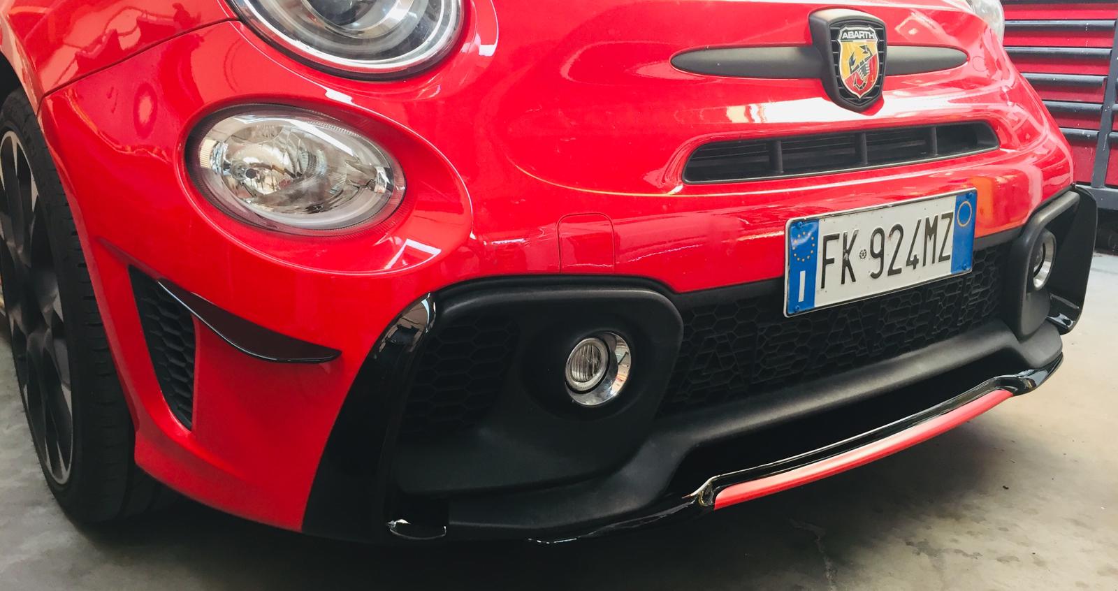 CHD Tuning Abarth 595 Front Bumper Side Air Intakes - Abarth Tuning