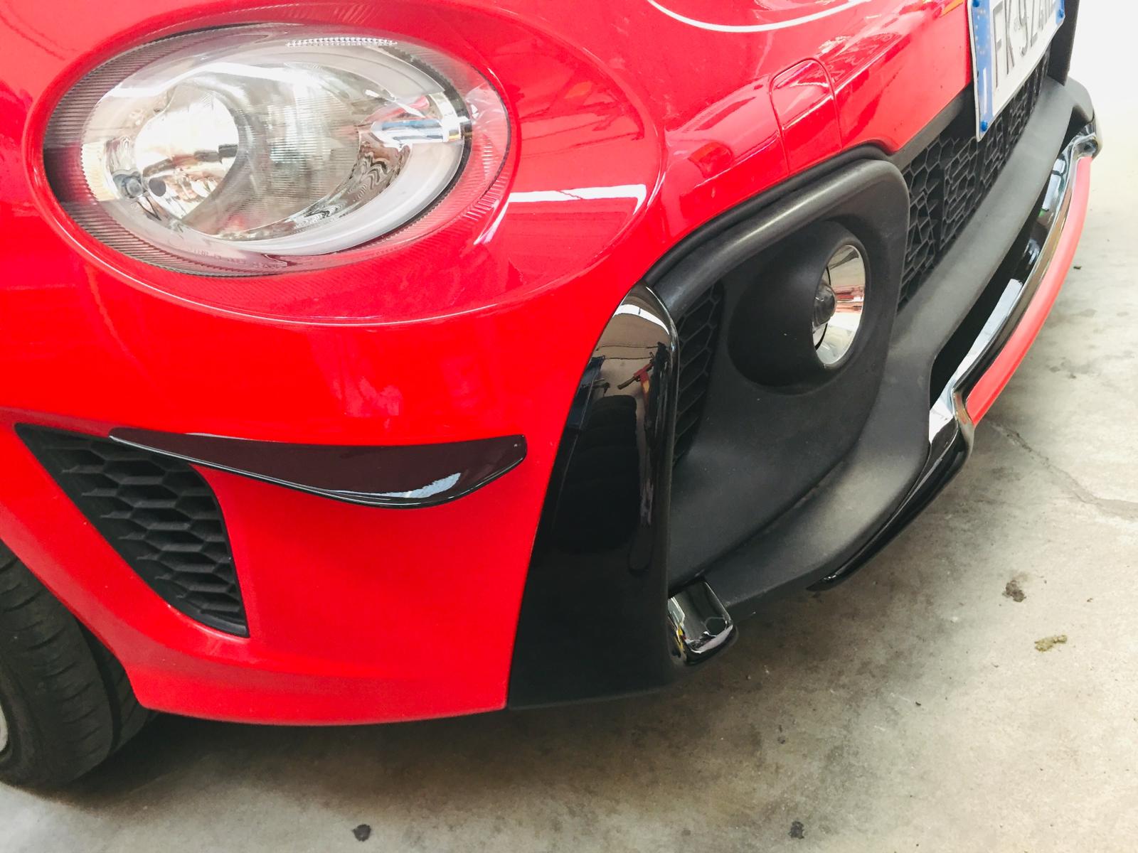 CHD Tuning Abarth 595 Front Bumper Side Air Intakes - Abarth Tuning