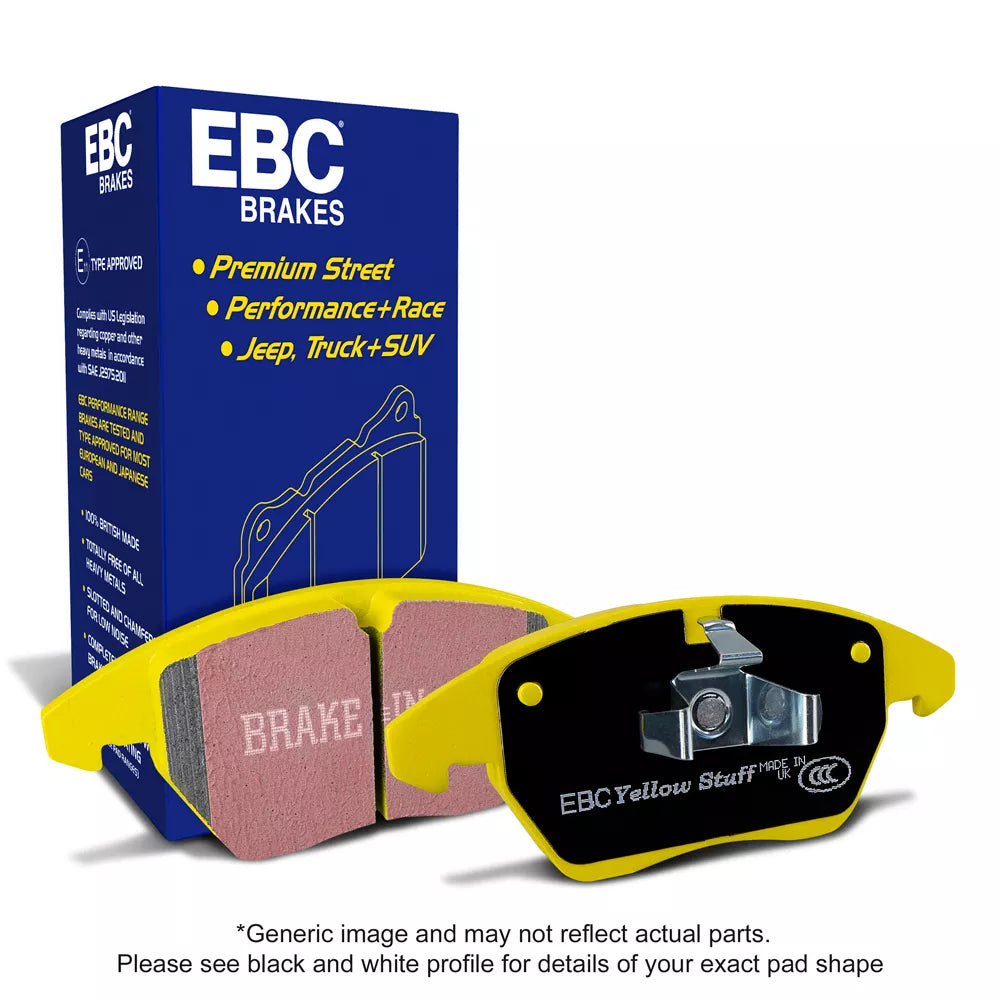 Abarth 500 / 595 / 695 EBC Brake Pads and Discs Kit for Bosch Calliper - Abarth Tuning
