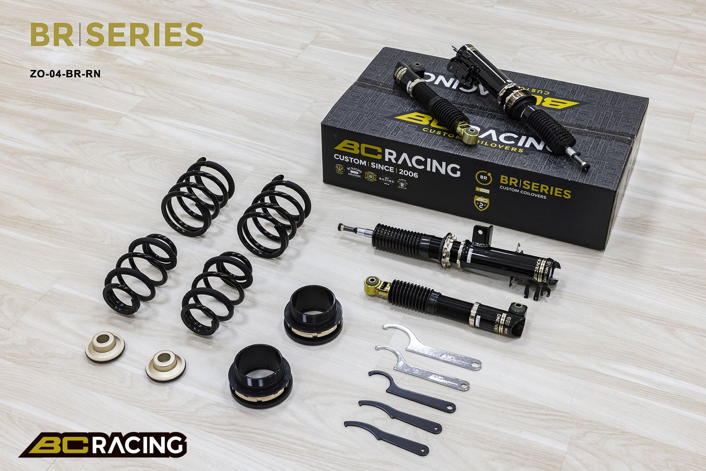 Abarth 500 / 595 / 695 BC Racing BR RN Series Coilovers - Abarth Tuning