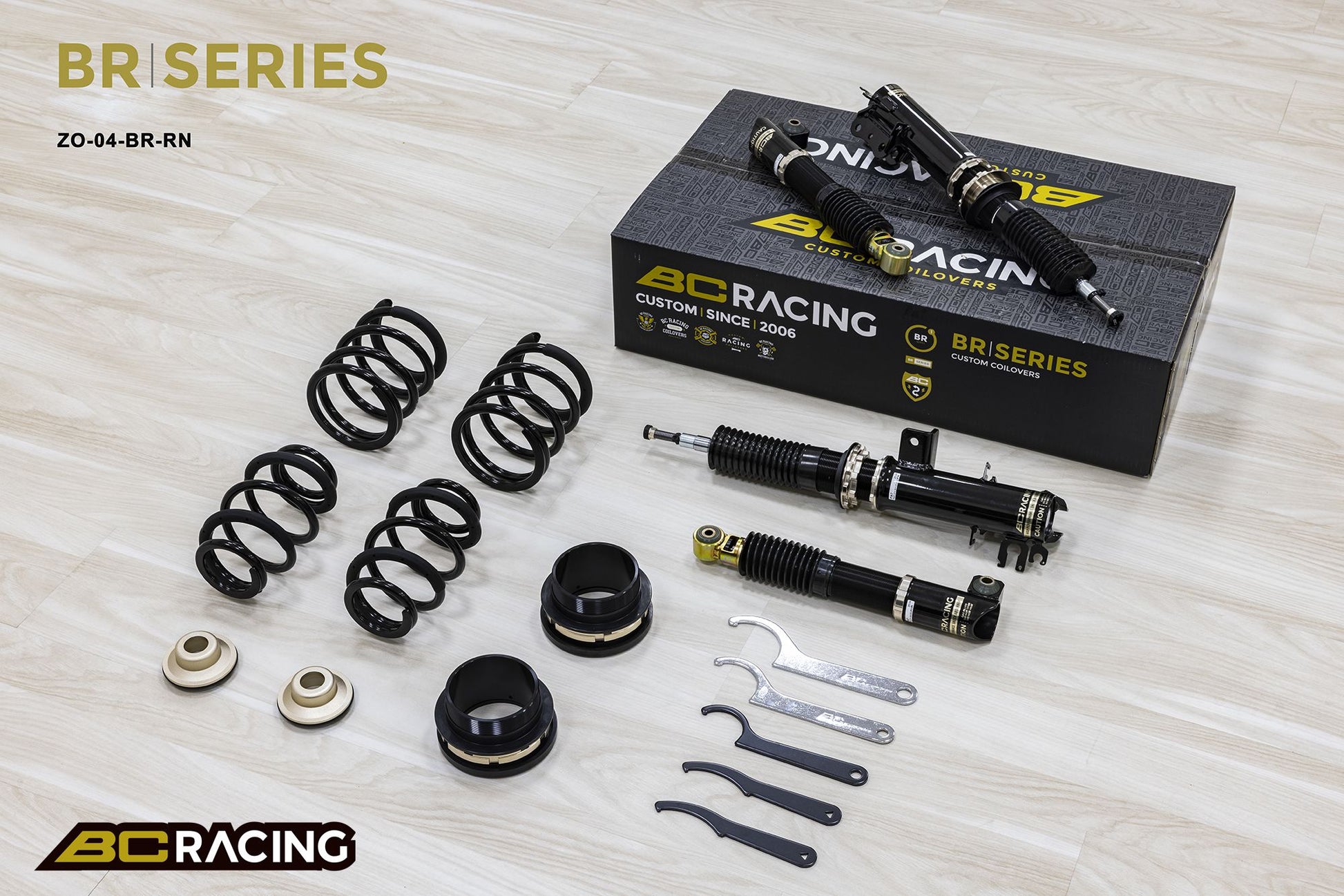 Abarth 500 / 595 / 695 BC Racing BR RN Series Coilovers - Abarth Tuning