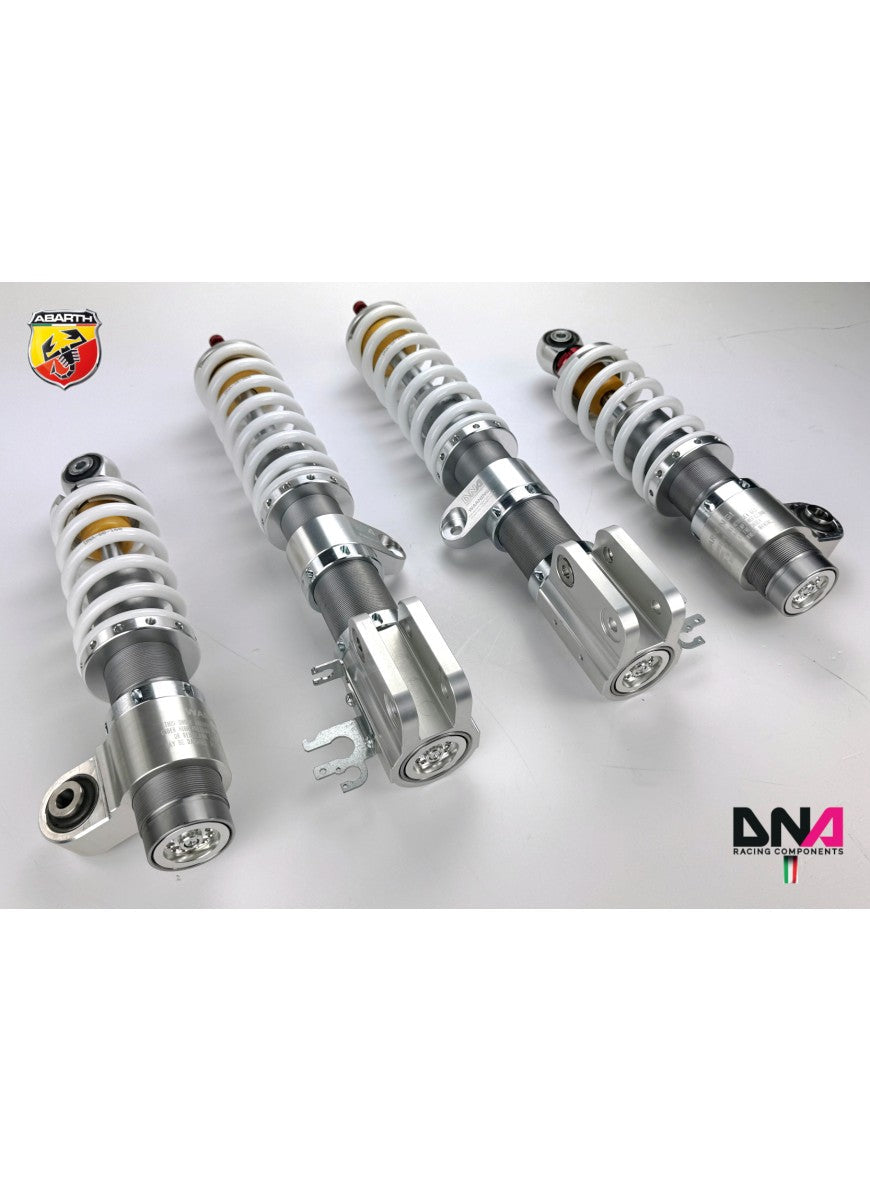 Abarth 500 / 595 / 695 & Fiat 500 Abarth USA WRS Coilover Kit - DNA Racing - Abarth Tuning