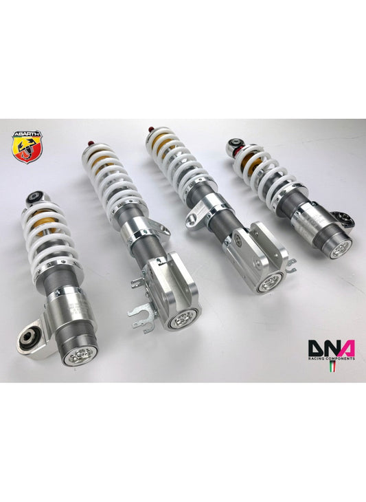 Abarth 500 / 595 / 695 & Fiat 500 Abarth USA WRS Coilover Kit - DNA Racing - Abarth Tuning