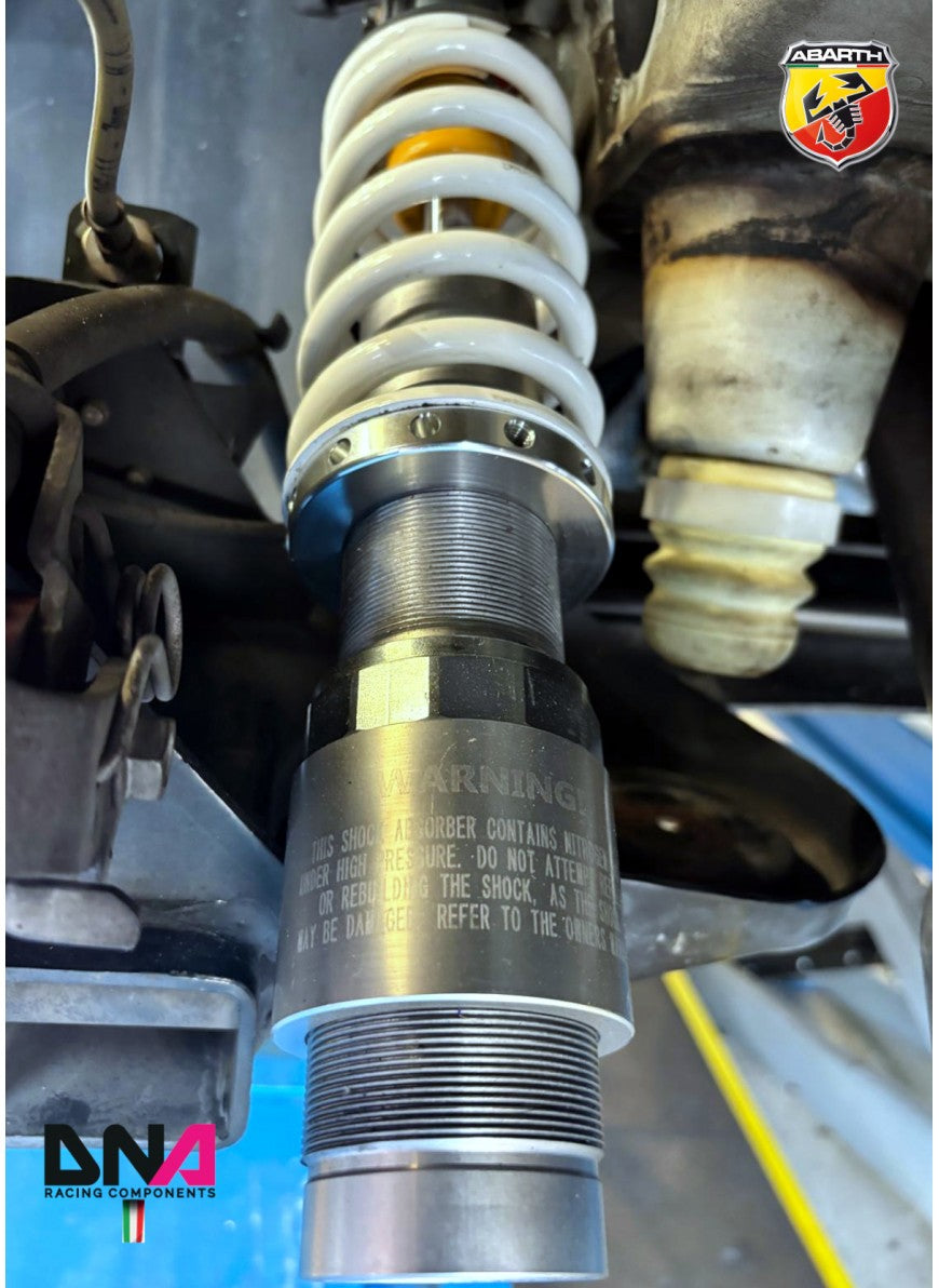 Abarth 500 / 595 / 695 & Fiat 500 Abarth USA WRS Coilover Kit - DNA Racing - Abarth Tuning