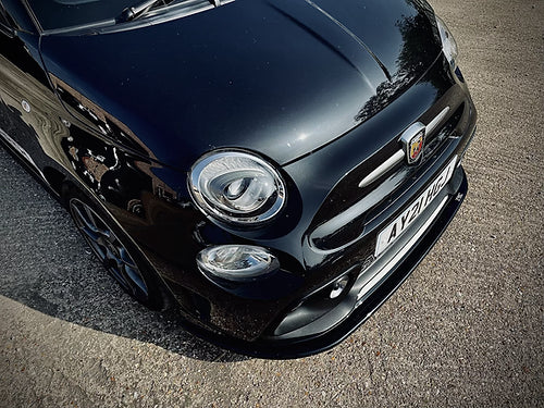 Abarth 595 Series 4 Front Splitter - Triple R Composites - Abarth Tuning