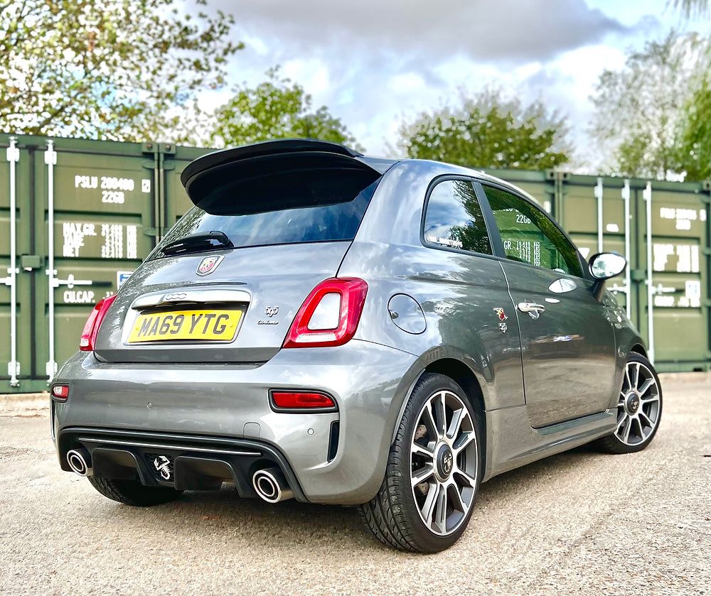Abarth 500 / 595 / 695 Rear Spoiler Lip - Triple R Composites - Abarth Tuning