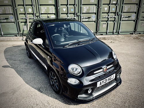 Abarth 595 Series 4 Front Splitter - Triple R Composites - Abarth Tuning