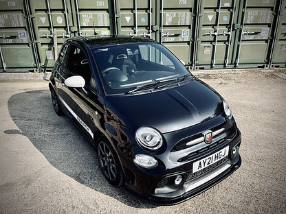 Abarth 595 Series 4 Front Splitter - Triple R Composites - Abarth Tuning