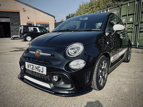 Abarth 595 Series 4 Front Splitter - Triple R Composites - Abarth Tuning
