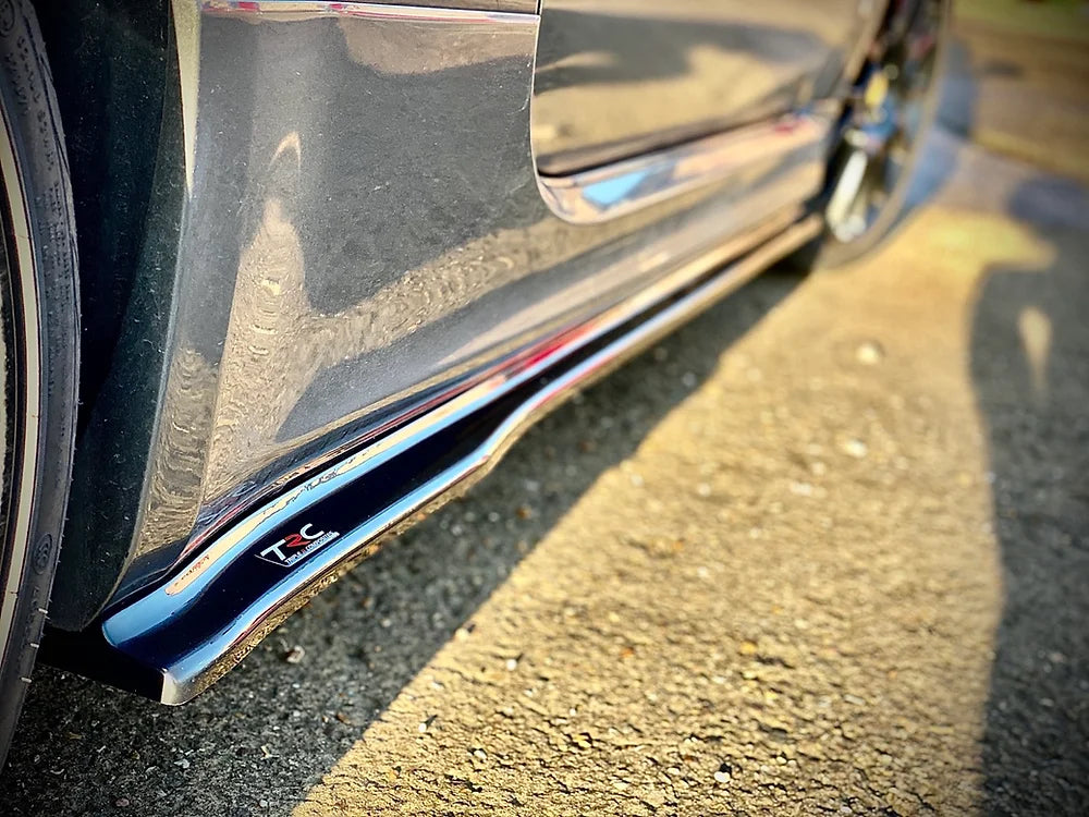 Abarth 500 / 595 / 695 Side Skirt Splitters - Triple R Composites - Abarth Tuning