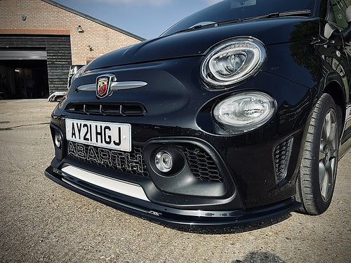 Abarth 595 Series 4 Front Splitter - Triple R Composites - Abarth Tuning