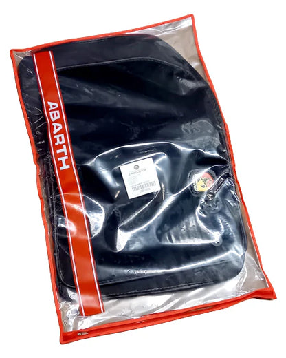 Genuine Abarth Carpet Mat Set - 500 Abarth - Manual Transmission Right Hand Drive Vehicles - Abarth Tuning
