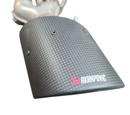 Genuine Abarth Supplied Akrapovič Rear Exhaust with Valve - Abarth Tuning