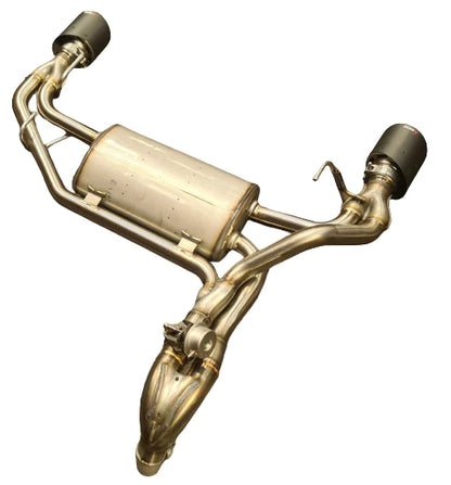 Genuine Abarth Supplied Akrapovič Rear Exhaust with Valve - Abarth Tuning