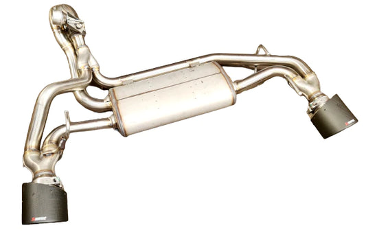Genuine Abarth Supplied Akrapovič Rear Exhaust with Valve - Abarth Tuning