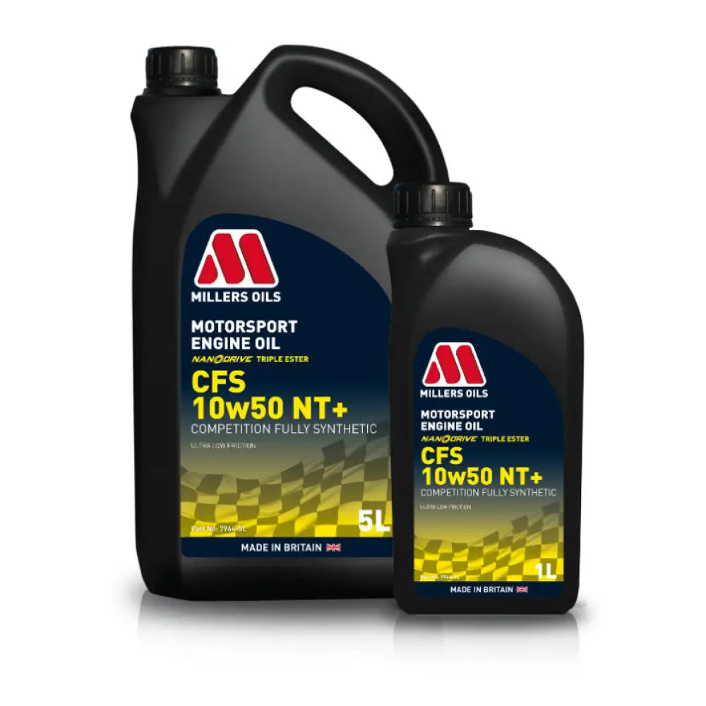 Millers Oils NANODRIVE CFS 10w50 NT+ Vollsynthetisches Motoröl, 5 l