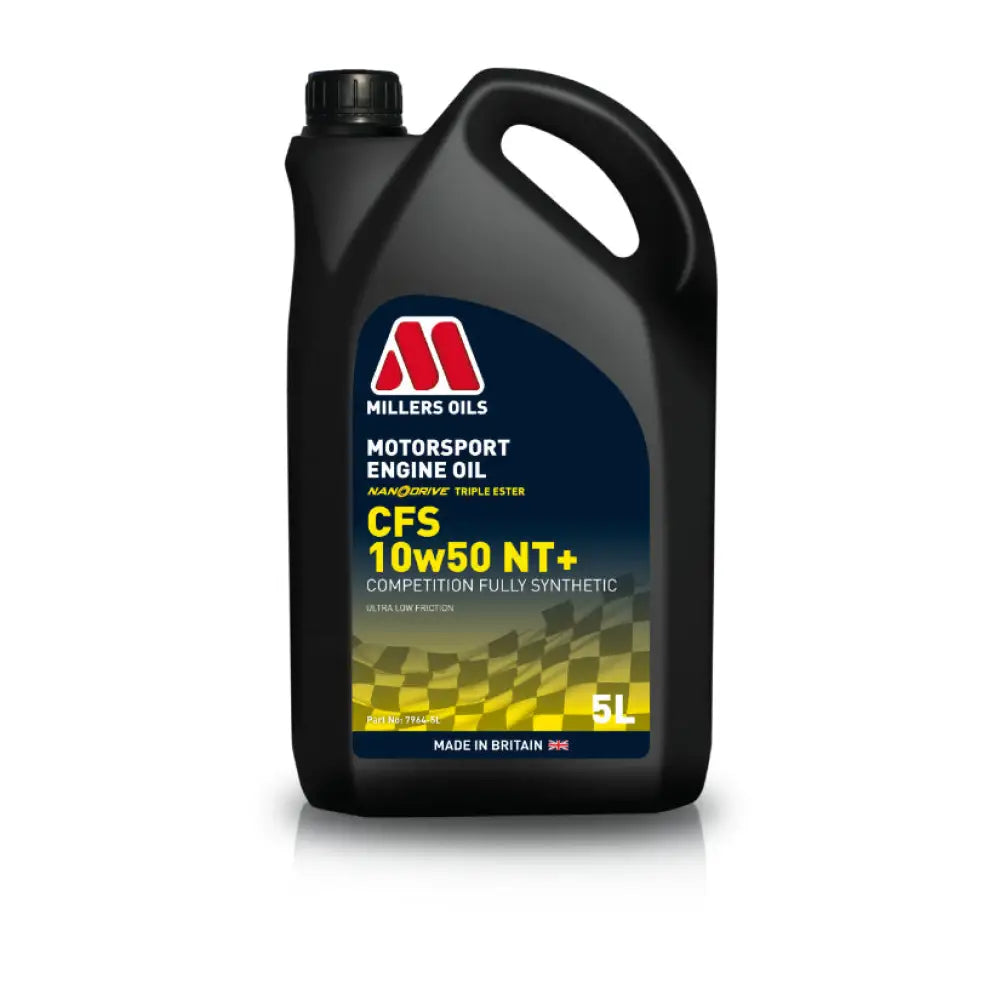 Millers Oils NANODRIVE CFS 10w50 NT+ Vollsynthetisches Motoröl, 5 l