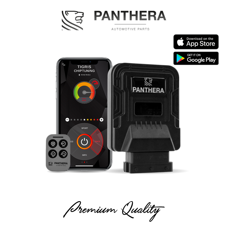 Tigris Pro App Power Tuning Box Powered By Panthera - Abarth Tuning