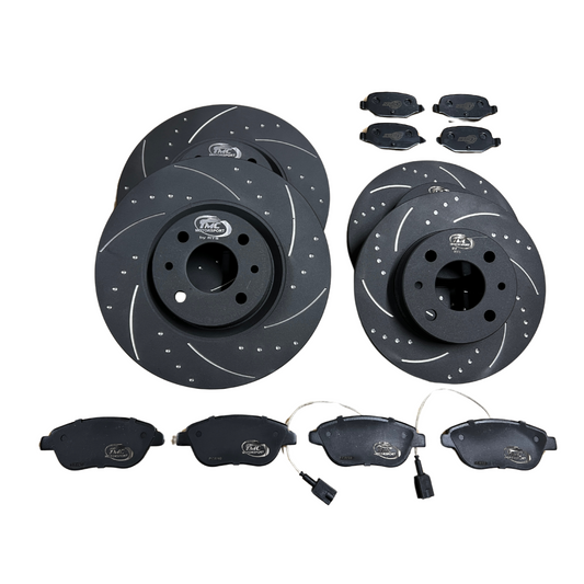 Abarth 500 / 595 / 695 TMC Motorsport By RTS Performance Brake Pads & Discs - Abarth Tuning