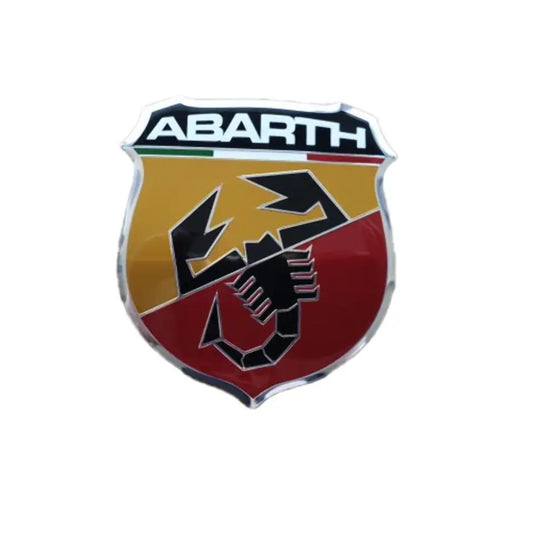 Insignia Abarth original, parachoques delantero "Abarth" - 500 Abarth