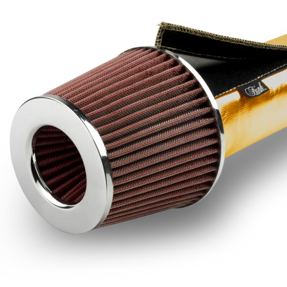 Funk Motorsport Gold Induction Kit Heat barrier Velcro sleeving - Abarth Tuning