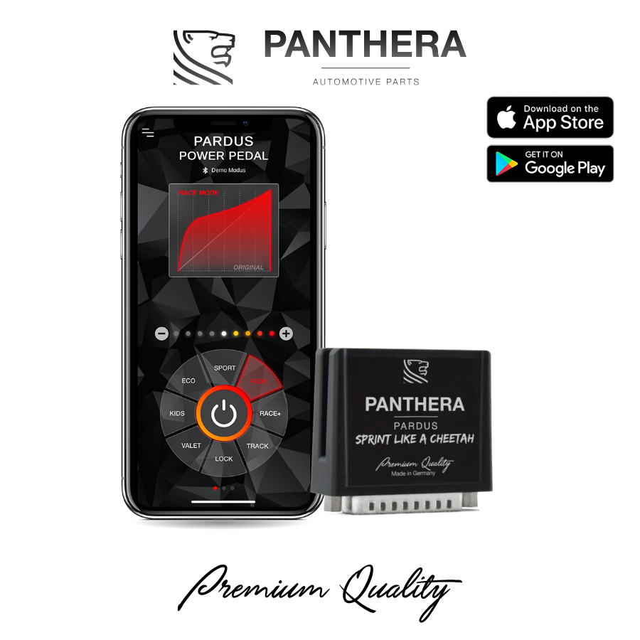 Pardus Pedal Tuning Box Powered By Panthera - Abarth Tuning