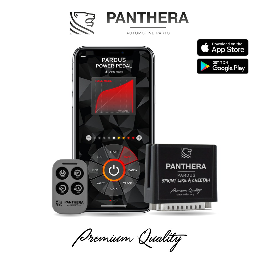 Pardus Pedal Tuning Box Powered By Panthera - Abarth Tuning