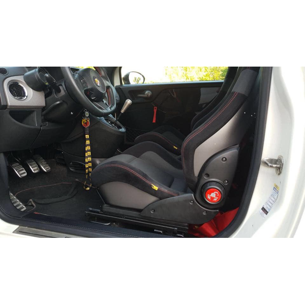 Abarth 500/595/695 TMC Sabelt Seat Lowering Brackets - Abarth Tuning