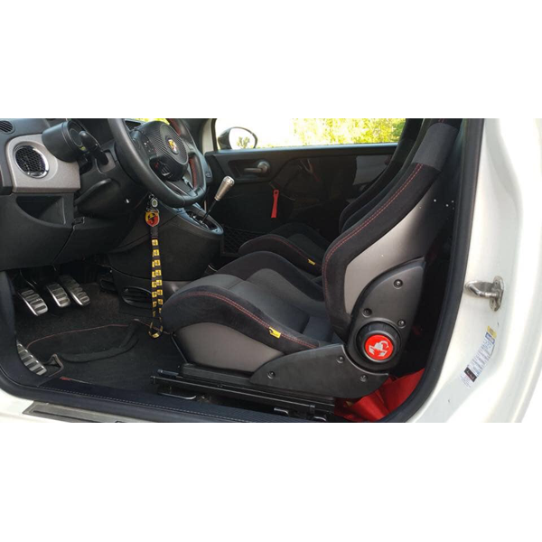 Abarth 500 / 595 / 695 TMC Motorsport Sabelt Seat Lowering Brackets - Abarth Tuning
