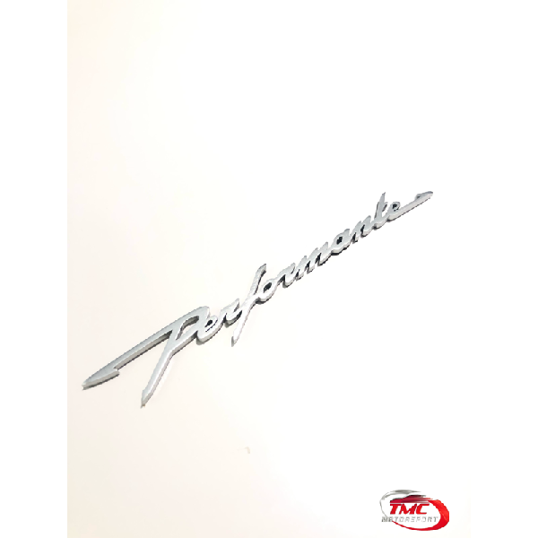Performante Badge Black or Silver 16 x 2 cm - Abarth Tuning