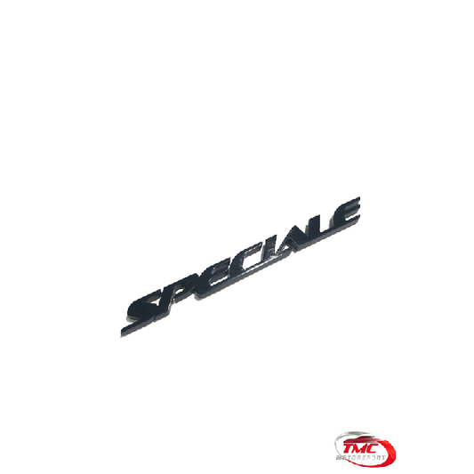 Speciale Badge Silver 10 x 1 cm - OLD STOCK REDUCED TO CLEAR - Abarth Tuning