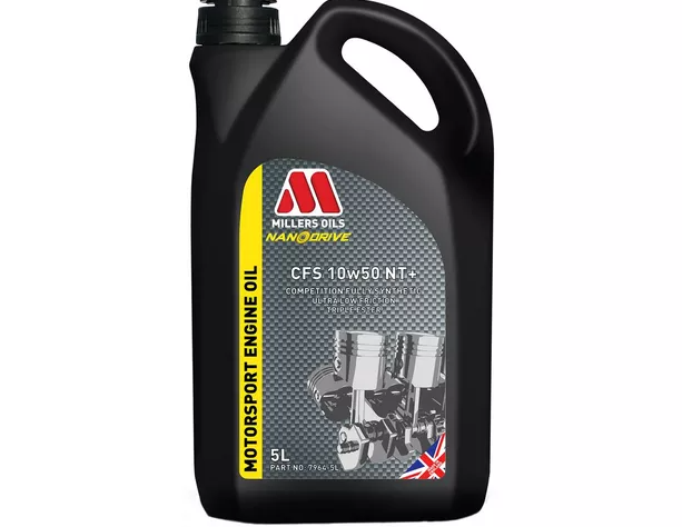 Millers Oils NANODRIVE CFS 10w50 NT+ Fully Synthetic Engine Oil 5L