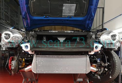 Abarth 124 Spider Upgraded Front Mounted Intercooler - Abarth Tuning