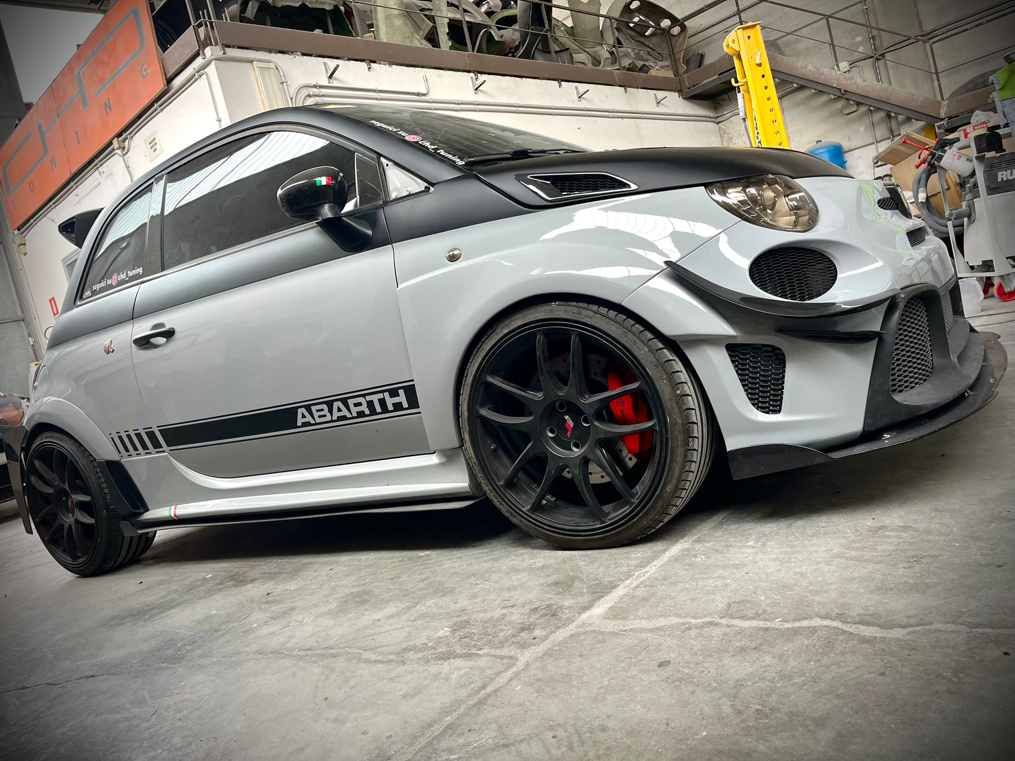 CHD Tuning EVO23 Front Wings for Abarth 500 / 595 / 695 - Abarth Tuning