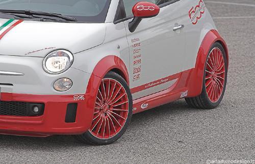 Abarth 500 / 595 / 695 30mm Wide Fenders - Cadamuro - Abarth Tuning