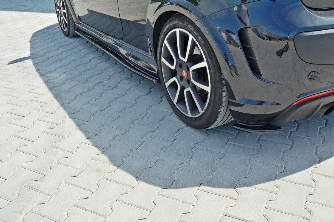 MAXTON DESIGN Rear Side Splitters for Punto Evo (2010-2014) - Abarth Tuning