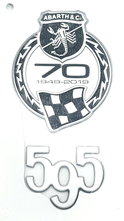 500 Abarth 70th anniversary badge 735719315
