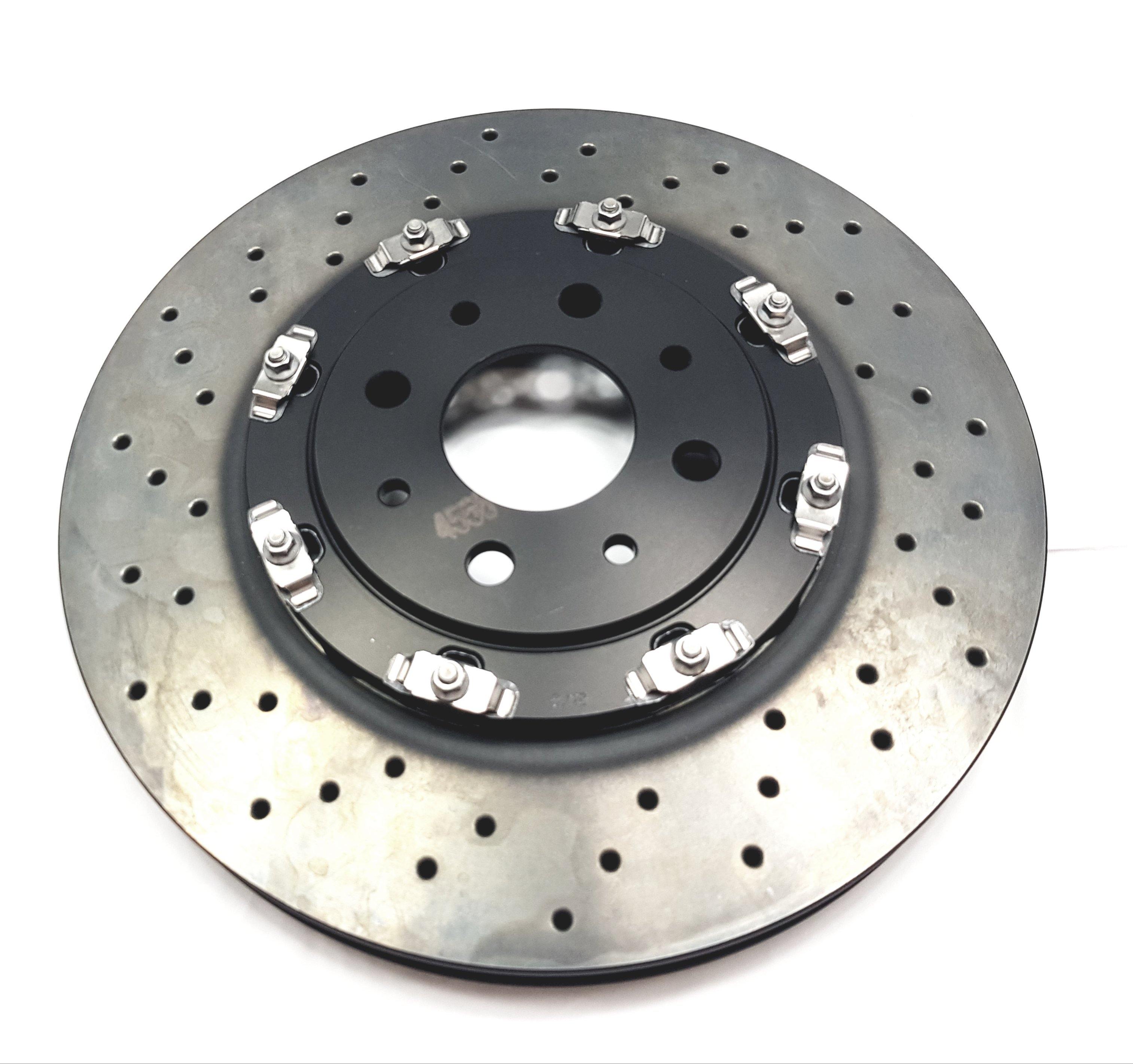 Abarth Brake Discs - Pair, Front (Floating - Brembo 4 Pot Caliper) - 500 Abarth - Abarth Tuning